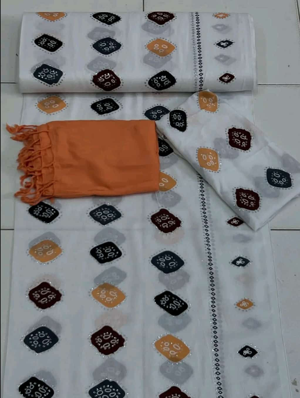 traditional somali dirac set -3- piece cultural dress