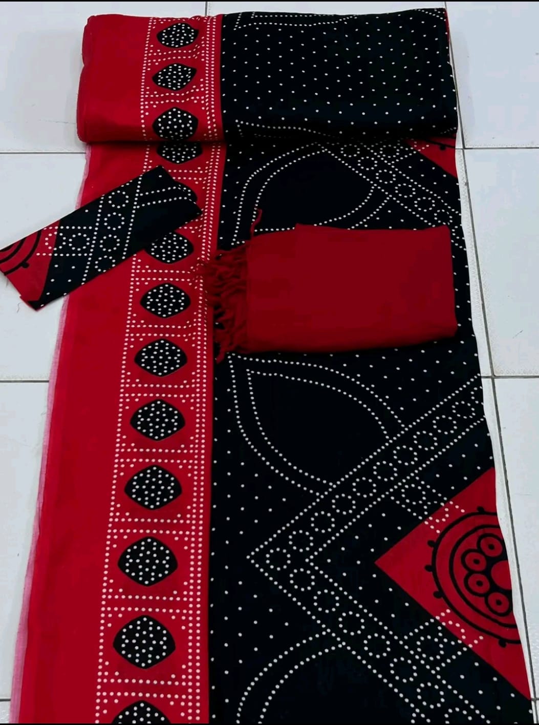 traditional somali dirac set -3- piece cultural dress